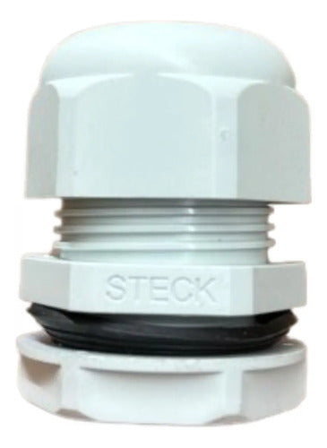 Kit C/ 20 Peças: Prensa Cabo 3/4'' Bsp3/4 Cinza S853ci Steck
