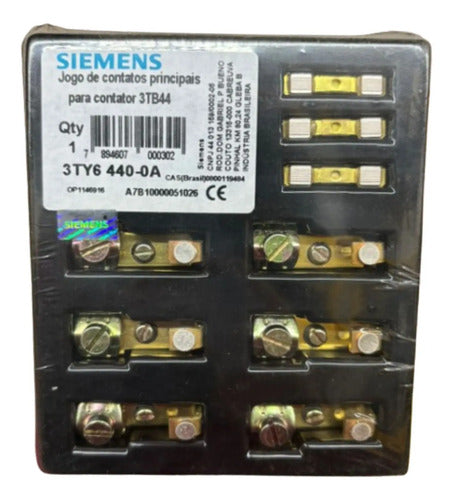 Jogo De Contatos Para Contator 3tb44 3ty6440-0a Siemens -