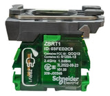 Botão Plástico Vermelho Zb5rta4 Schneider Vermelho -