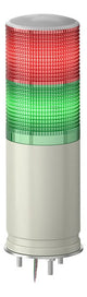 Coluna Luminosa Xvgm2w Ø60mm Led Vm Vd 220v Schneider Vermelho E Verde 220 Vca