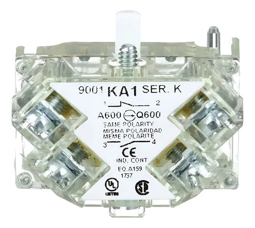 Bloco De Contato P/ Linha 9001k/sk 1naf 9001ka1 Schneider