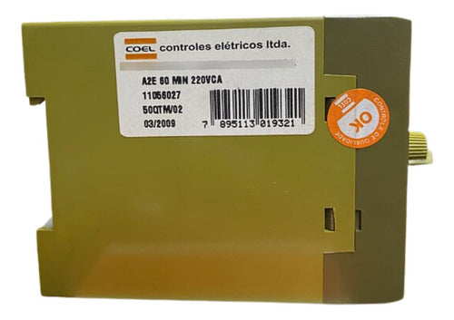 Rele Tempo A2e 60min 220vca Coel 220vca