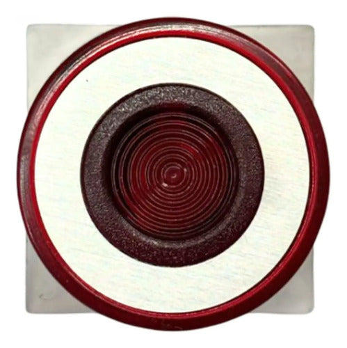 Botão 30mm Vermelho 9001kr9r Schneider Vermelho