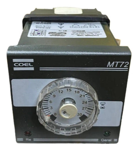 Rele Tempo Mt72w-r-fn 30seg/min Mt72w 24/240v Coel