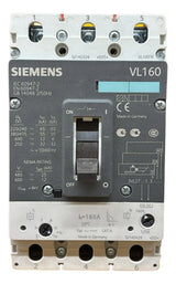 Disjuntor Tripolar 160a 3vl2716-1dc33-0aa0 Siemens