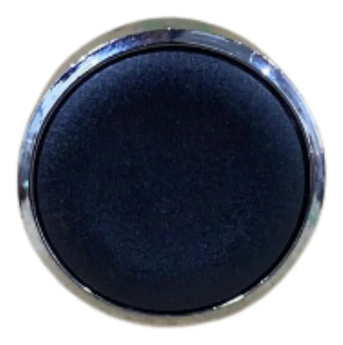 Kit Com 3 Peças: Frontal Botão 22mm Preto Zb4ba2 Schneider Preto