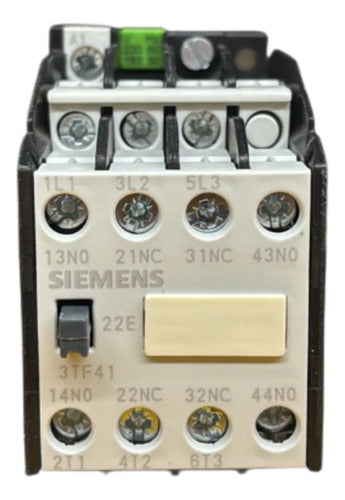 Contator 3tf4122-0xn1 Tripolar 5,5kw 2na + 2nf 220v Siemens 220v