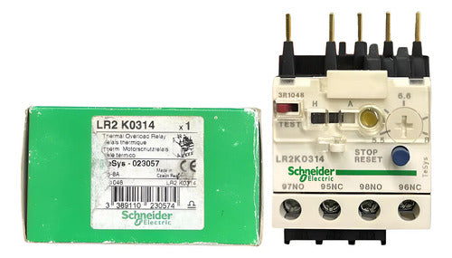 Rele Termico Classe 10 5,5-8a 1na+1nf Lr2k0314 Schneider 690v