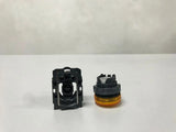 Sinaleiro 22mm Amarelo Zb5av65 Schneider