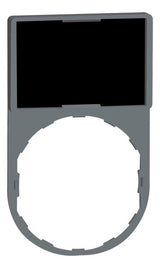 Kit Com 10 Peças: Porta Etiqueta 30x50mm Zby6101 Schneider Cinza