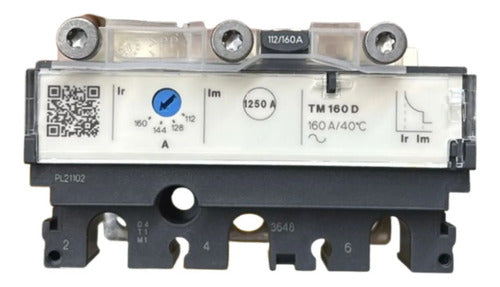 Disparador Nsx160 Tm160d Tripolar Lv430430 Schneider - 50-60hz