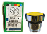 Kit Com 2: Cabeçote P/ Botão 22mm Amarelo Zb4bh05 Schneider Amarelo