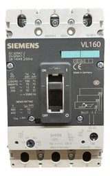 Disjuntor Tripolar 50a 3vl2705-2dc33-0aa0 Siemens