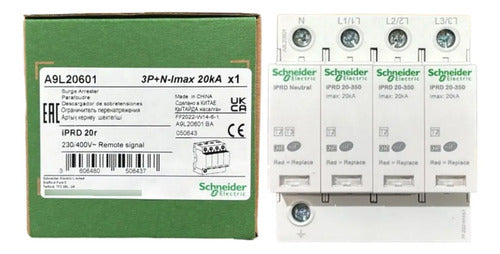 Protetor De Surto Iprd20 20ka 3p+n Dps A9l20601 Schneider