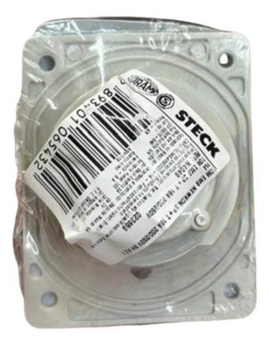 Tomada Emb N4049 3p+t 16a 200/250v 9h Azul Ip44 Steck Azul
