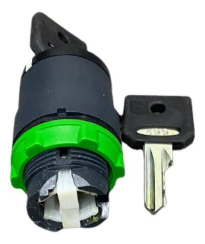 Cabecote Para Comutador 22mm 3 Posições Zb5ag9 Schneider Preto