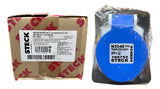 Kit Com 2: Tomada N3046 16a 2p+t 220/240v 6h Azul Steck Azul