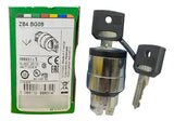 Cabecote Para Chave Seletora 22mm Metalico Zb4bg09 Schneider Preto