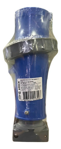 Acoplamento 3p+n+t 63a 200/250v 9h Azul Ip67 S5579w Steck Azul