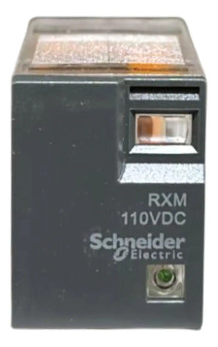 Kit Com 4: Rele De Interface 4naf 3a Rxm4lb2fd Schneider 110vcc