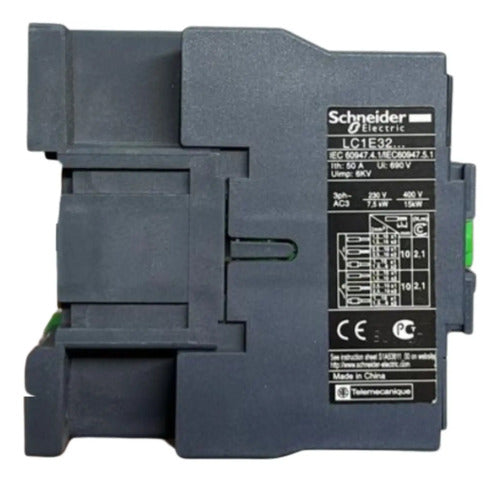 Contator 3p Easypact Tvs 32a 1nf 220vca Lc1e3201m7 Schneider 220v