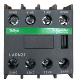 Bloco De Contato Auxiliar 2naf Ladn22 Schneider (linha Nova) 690v