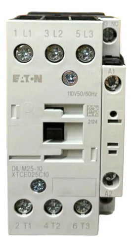 Contator Dilm25-10 25a 10ka 110v Eaton 110v