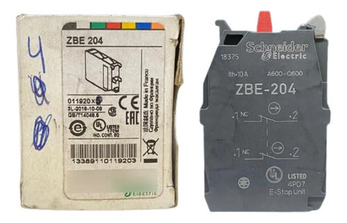 Bloco De Contato 2nf Zbe204 Schneider