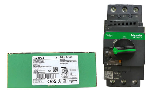 Disjuntor Motor 23-32a Gv3p32 Schneider 690v 50-60 Hz
