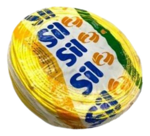 Cabo Flexível Sil Amarelo 1 X 1,5 Mm² 100 Metros Flexsil Amarelo