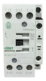 Contator Tripolar Dilm17-10 22a 220v 50/60hz Eaton 220v