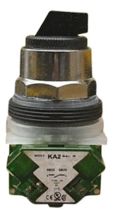 Comutador 30mm Metálico 1naf 3 Posi 9001ks502bh37b Schneider Preto/vermelho/verde -