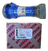 Acoplamento 2p+t 32a 200/250v 6h Azul Ip67 S3256w Steck Azul