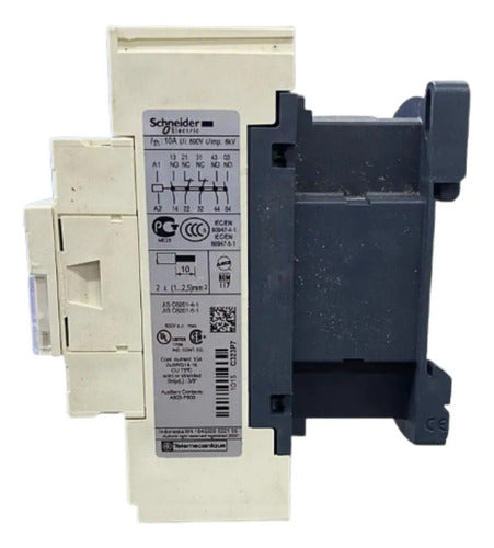Contator Auxiliar 3na+2nf 230v Cad323p7 Schneider 230 V