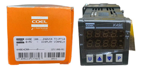 Controlador De Temperatura K49ehcrr 100/240vca Coel