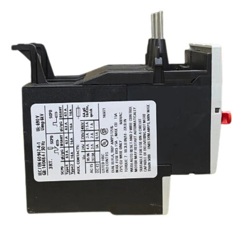 Relé Térmico De Sobrecarga 2,8 - 4 A 3ru1126-1eb0 Siemens -