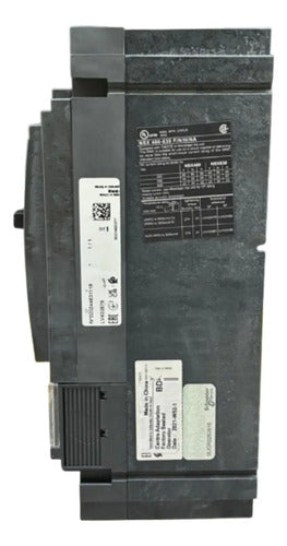 Disjuntor Tripolar Nsx400f Micrologic 5.3 Lv432678 Schneider