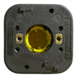 Botão 30mm Zb3bl5 Amarelo Telemecanique Amarelo -