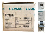 Kit Com 2: Disjuntor Unipolar 2a Curva C 5sl1102-7mb Siemens