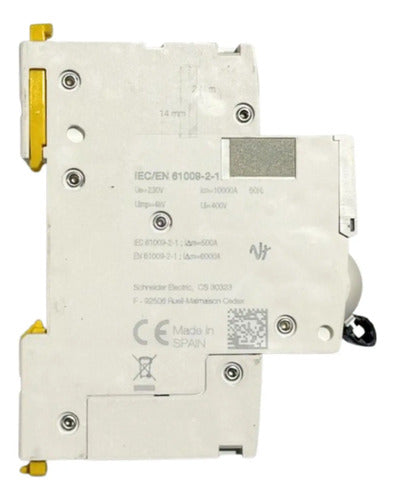 Disjuntor Diferencial Idpnh 1p+n 230v A9d37606 Schneider