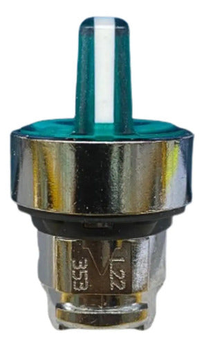 Cabecote Para Chave Seletora 22mm Verde Zb4bk1533 Schneider Verde 0