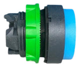 Kit C/ 3 Peças: Cabeçote Para Botão 22mm Az Zb5al6 Schneider Azul -