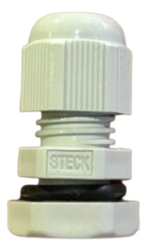 Kit Com 50 Peças: Prensa Cabo S799ci Cinza Pg7 Steck