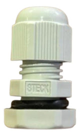 Kit Com 50 Peças: Prensa Cabo S799ci Cinza Pg7 Steck