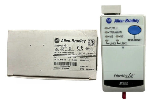 Modulo Comunicação E300 Ethernetip 193-ecm-etr Allen Bradley