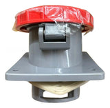 Tomada De Embutir 2p+t 63a 440v 9h Vermelho S3549 Steck Vermelho