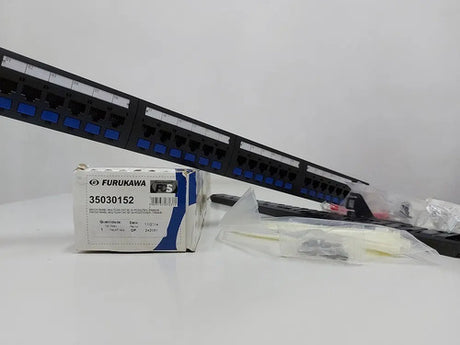 Patch Panel Cat5e 24p T568a/b 35030152 Furukawa Novo !!