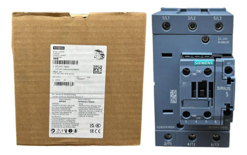 Contator Tripolar 3rt2045-1nb30 80a 1naf 20-33va/cc Siemens 20/33v