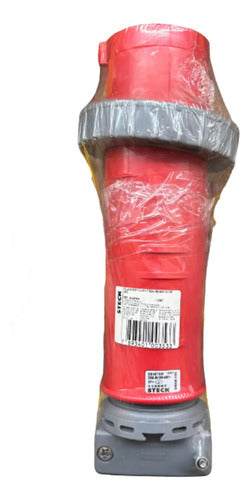 Plug Sn4876w 200a 3p+t 380/440v Vermelho Steck 380/440v