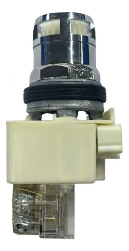 Botão 30mm Metálico 1naf Branco 9001k3l40wh13 Schneider Branco 0